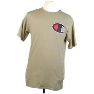 Men's Champion Large Logo Shirt Size Large